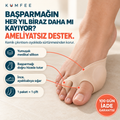 Kumfee® Halluks Valgus Ateli | Başparmak Kemiği Ağrısına Karşı Destek (1 Çift)